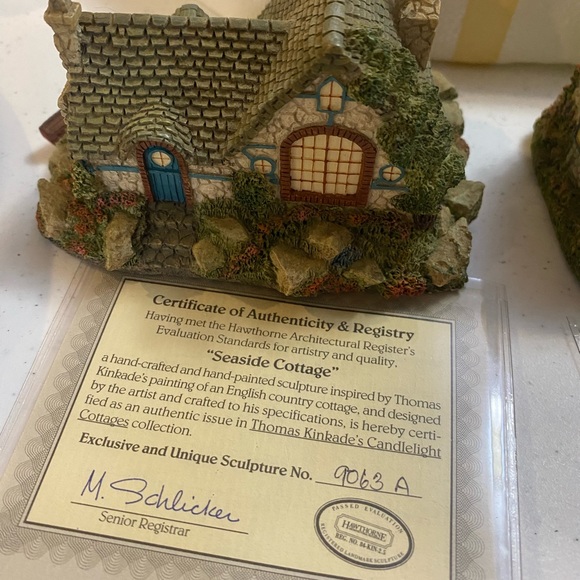 Thomas kinkade collectable plates with certificate of authenticity - Picture 12 of 14